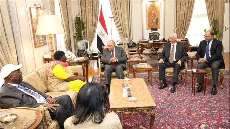 سامح شكرى وزير الخارجية،