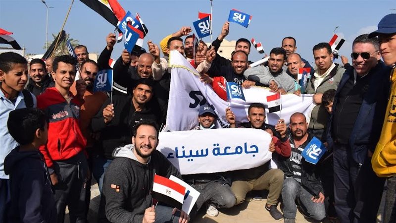 جامعة سيناء، فيتو