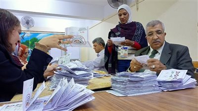 انطلاق أعمال فرز الأصوات بالانتخابات الرئاسية 2024 (صور)