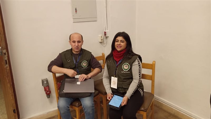 وفد جامعة الدول العربية