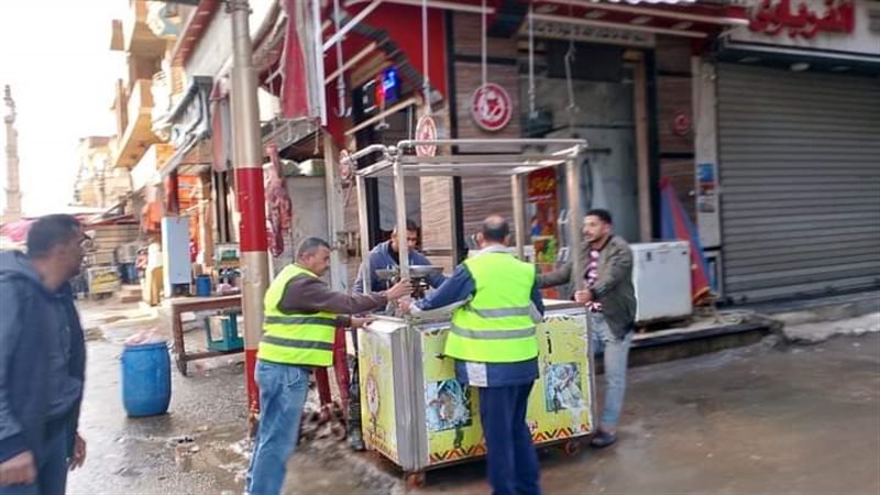 إزالة اشغالات بالبحيرة،فيتو