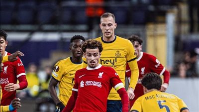 سانت جيلواز يفوز 1/2 على ليفربول في الدوري الأوروبي 