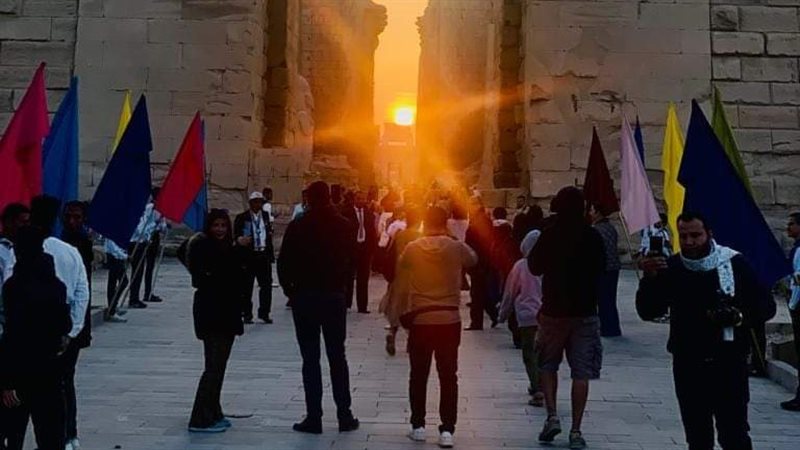 تعامد الشمس بالكرنك،
