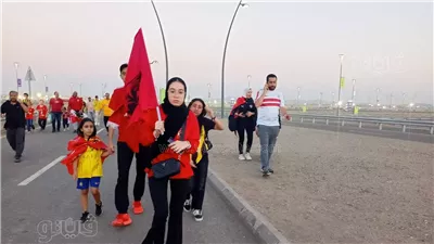 توافد جمهور الأهلي والاتحاد على ملعب الجوهرة (صور) 