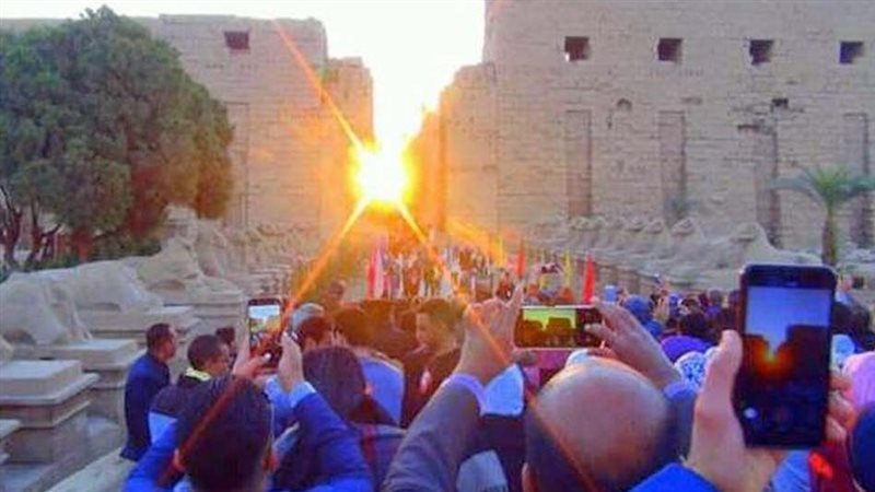 تعامد الشمس بالكرنك،