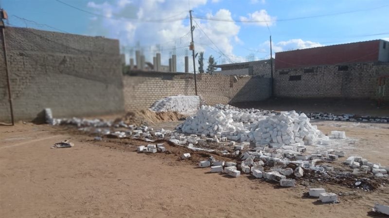 جانب من إزالة التعديات
