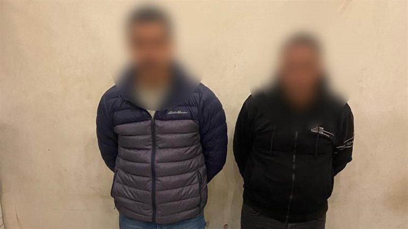  ضبط سائق وصاحب محل