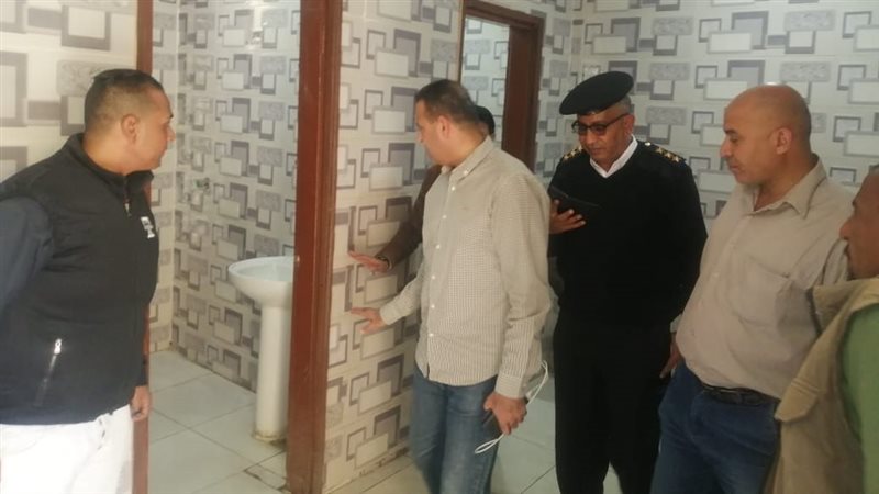 جانب من الجولة التفقدية،فيتو