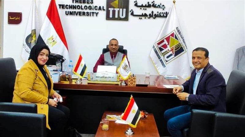 جانب من استقبال الوفد