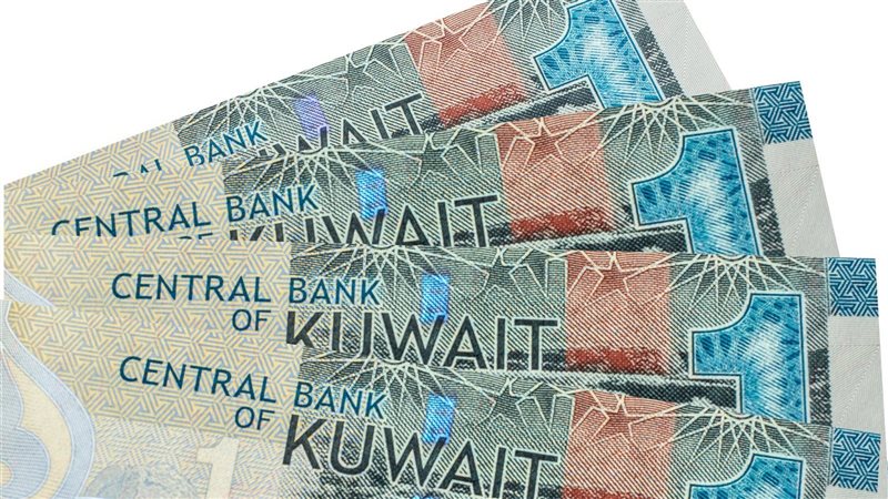 سعر الدينار الكويتي