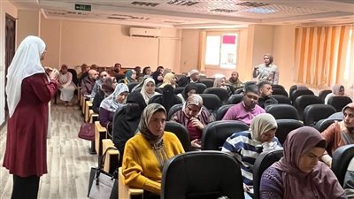 صحة البحيرة تنفذ تدريبا حول إجراءات التعامل مع الأمراض المنقولة بالدم (صور)