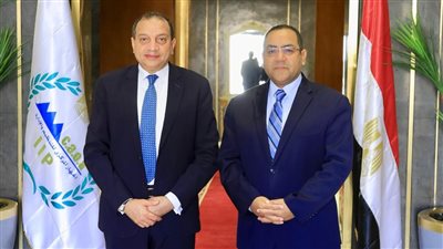 رئيس التنظيم والإدارة يستقبل رئيس جامعة بني سويف للاطلاع على تجربة الانتقال للعاصمة الإدارية