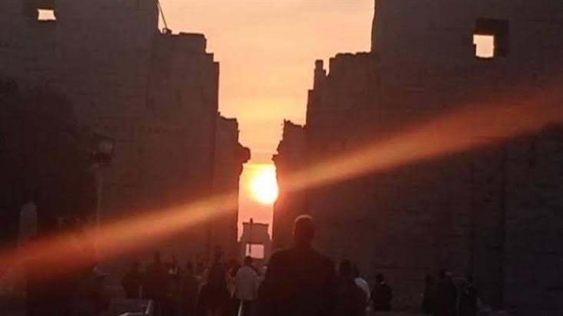تعامد الشمس علي قدس