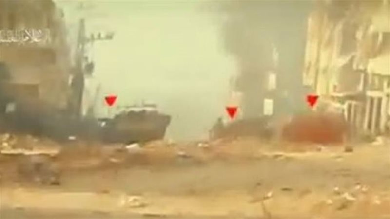 تدمير دبابات لجيش
