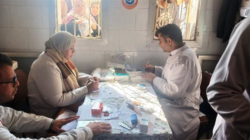 انطلاق القافلة الطبية