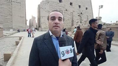نائب محافظ الأقصر: تعامد الشمس على معبد الكرنك إعلان ببدء فصل الشتاء (فيديو)