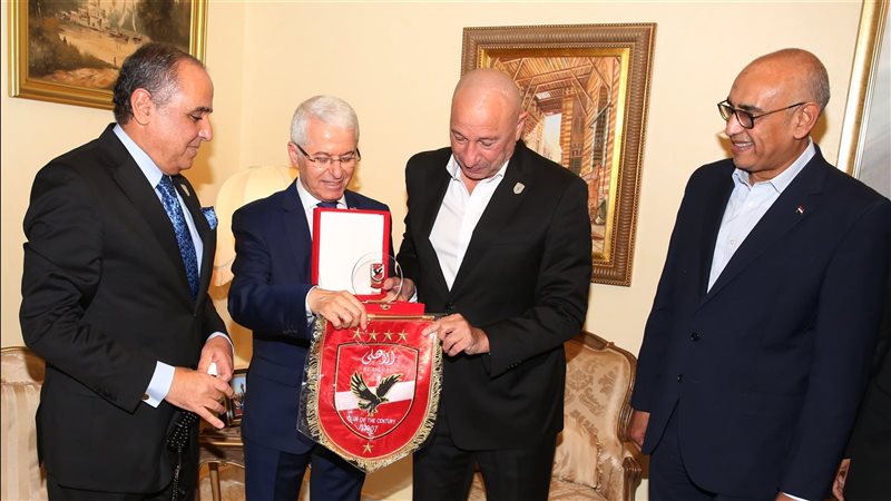 استقبال بعثة النادي