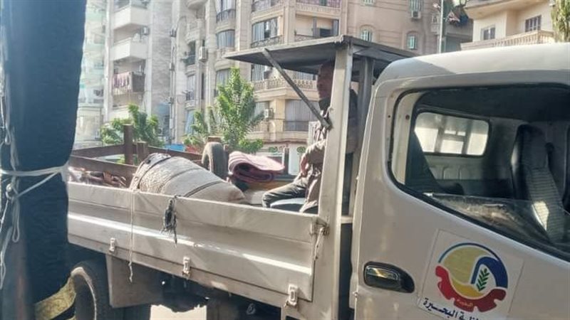 حملة رفع إشغال بالبحيرة،