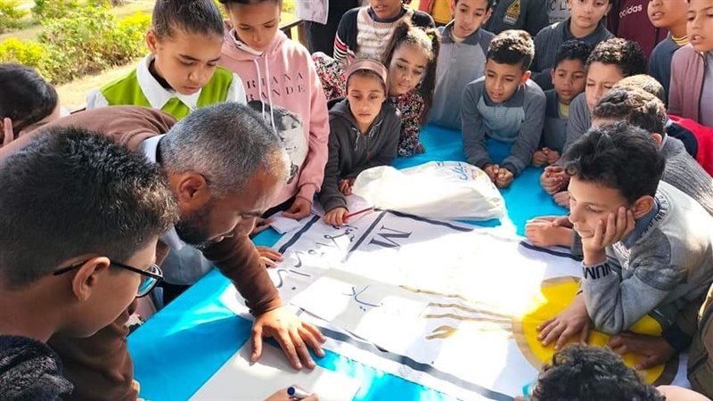 جانب من فعاليات الاحتفالية،