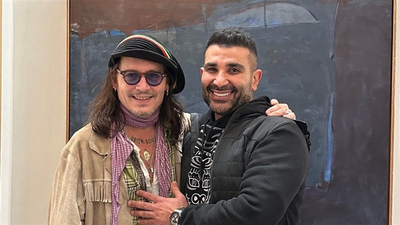 أحمد سعد وجوني ديب،