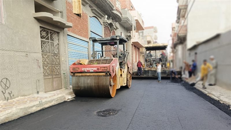 أعمال الرصف بالبحيرة،فيتو