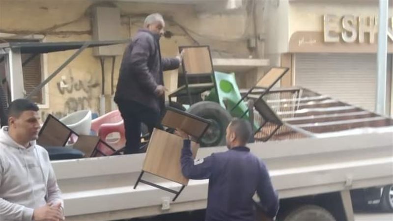 جانب من رفع إشغالات