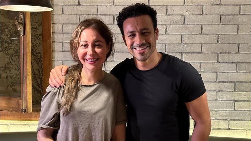 أحمد داود ومنة شلبي،