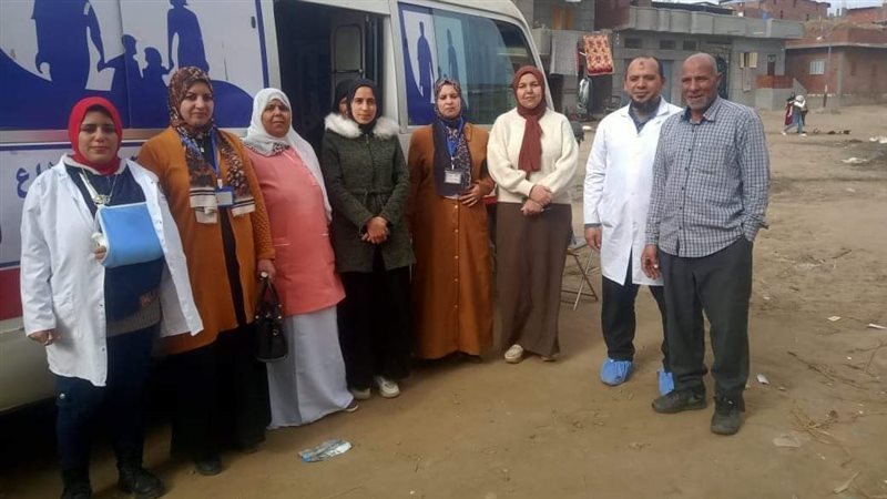 قافلة سكانية بالبحيرة،