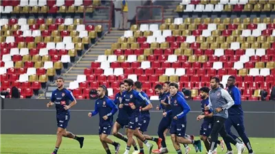 كأس السوبر المصرى، الأهلى يواصل تدريباته استعدادًا لمباراة فيوتشر