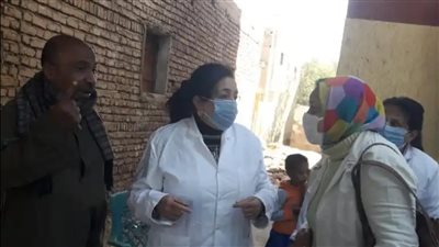 انطلاق القافلة الطبية البيطرية المجانية بقرية الرزيقات بحري بالأقصر