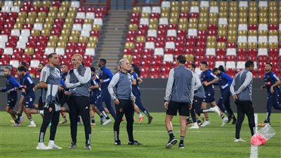 كأس السوبر المصري، مران الأهلي استعدادا لمباراة فيوتشر (فيديو)