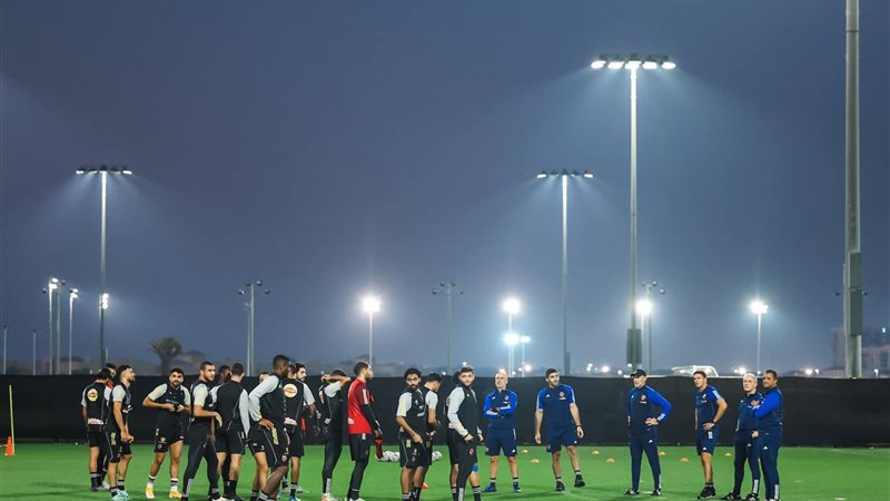الأهلي ينهي مرانه