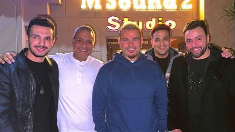 عمرو دياب من التحضيرات
