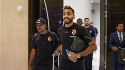 كأس السوبر المصري، الأهلي يصل ملعب محمد بن زايد لخوض مباراة فيوتشر (صور)
