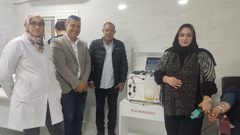 دعم بنك الدم التجميعي