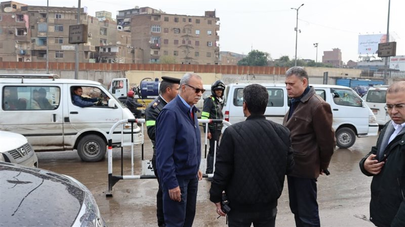 محافظ القليوبية خلال