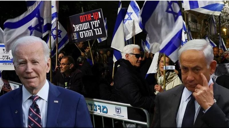 بايدن ونتنياهو، فيتو