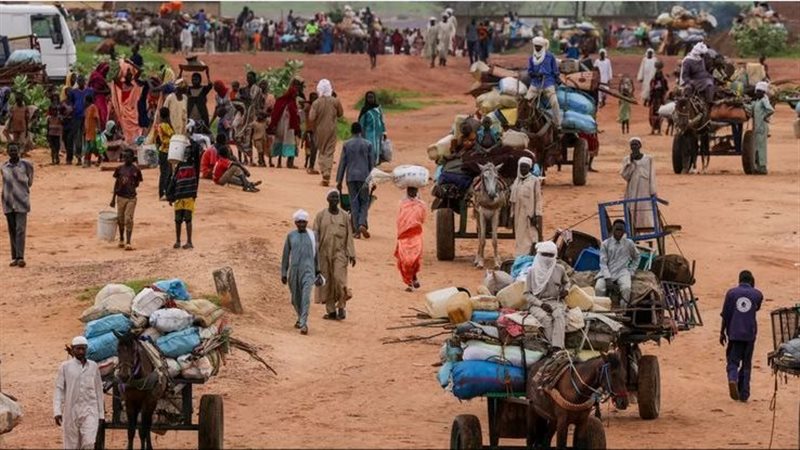 عمليات نزوح في السودان