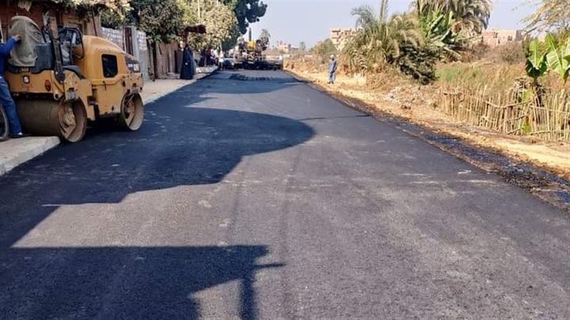 رصف شوارع أسيوط،