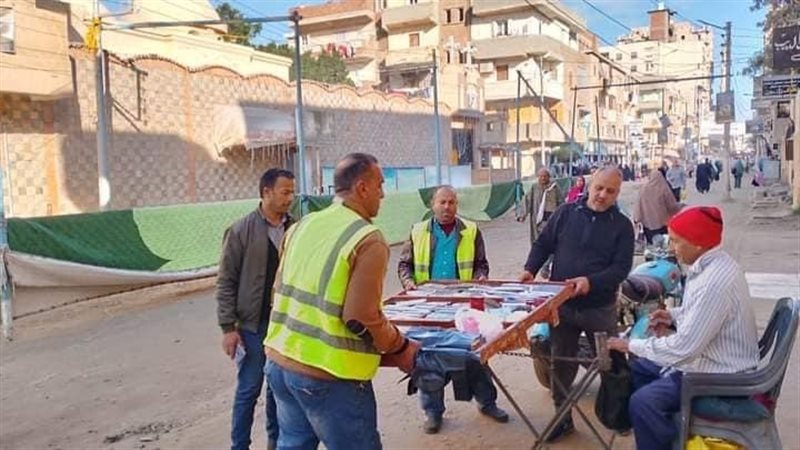 رفع حالات إشغال طريق