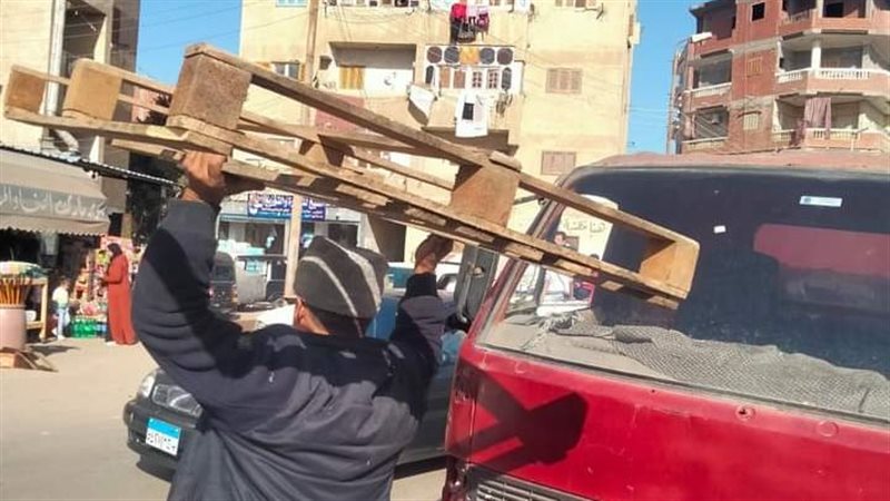 رفع حالات اشغال طريق