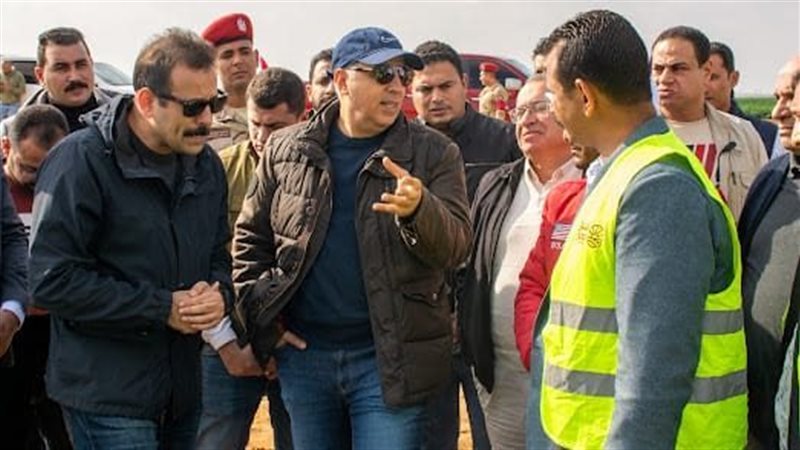 وزير الري في زيارة
