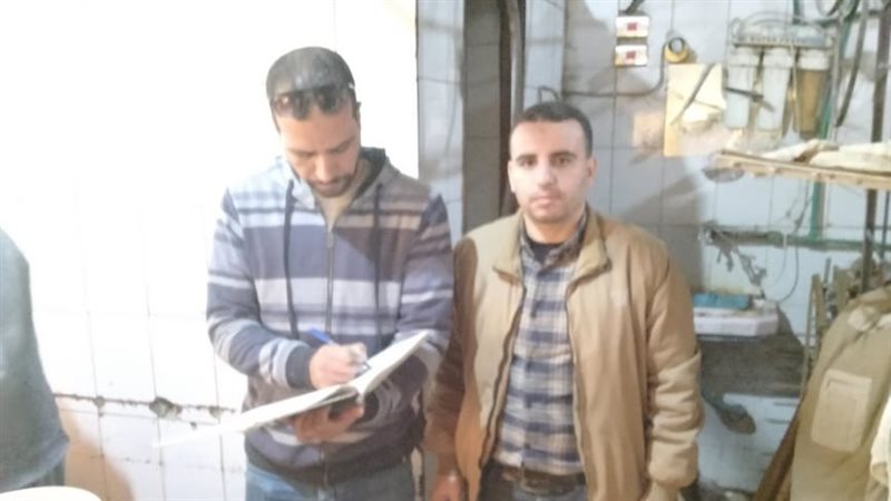 جانب من الحملة التموينية