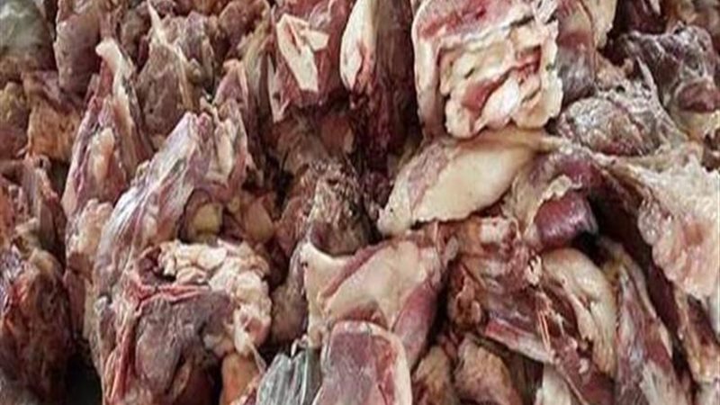 ضبط لحوم فاسدة بالجيزة،