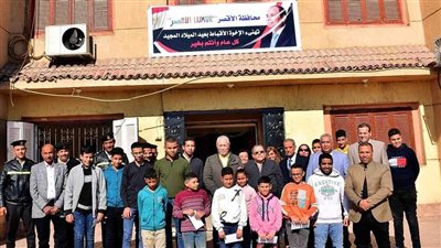 محافظ الأقصر يزور جمعيتي أصدقاء الكتاب المقدس وجنود المسيح احتفالا بعيد الميلاد المجيد