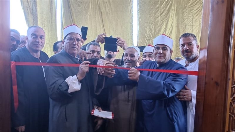افتتاح مساجد بمحافظة