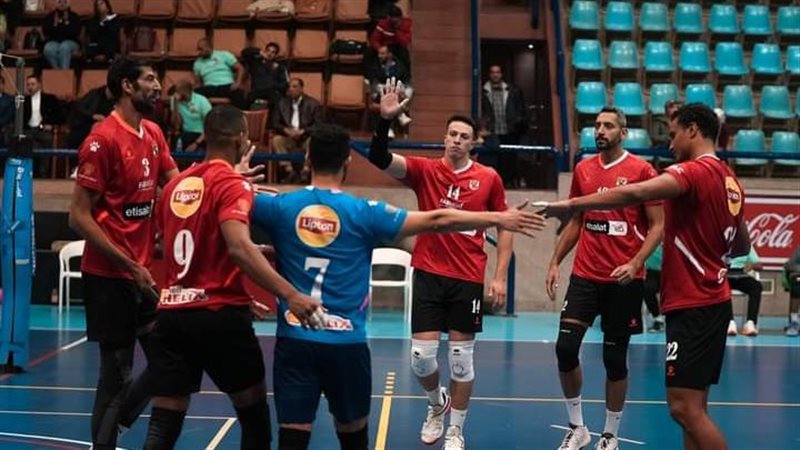 رجال طائرة الأهلى،
