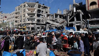 ضحايا في قصف للاحتلال استهدف شارع صلاح الدين قبالة مخيم النصيرات
