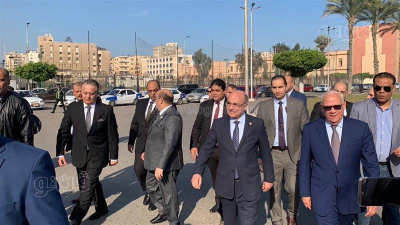 محافظ بورسعيد ووزير