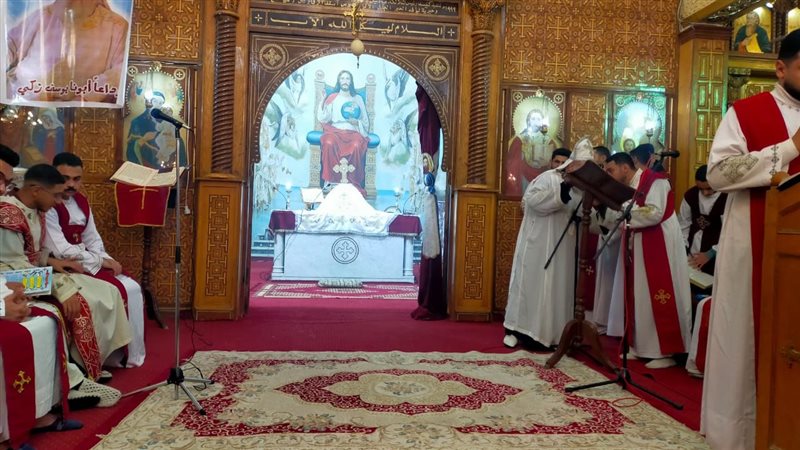 قداس العيد بالشرقية،